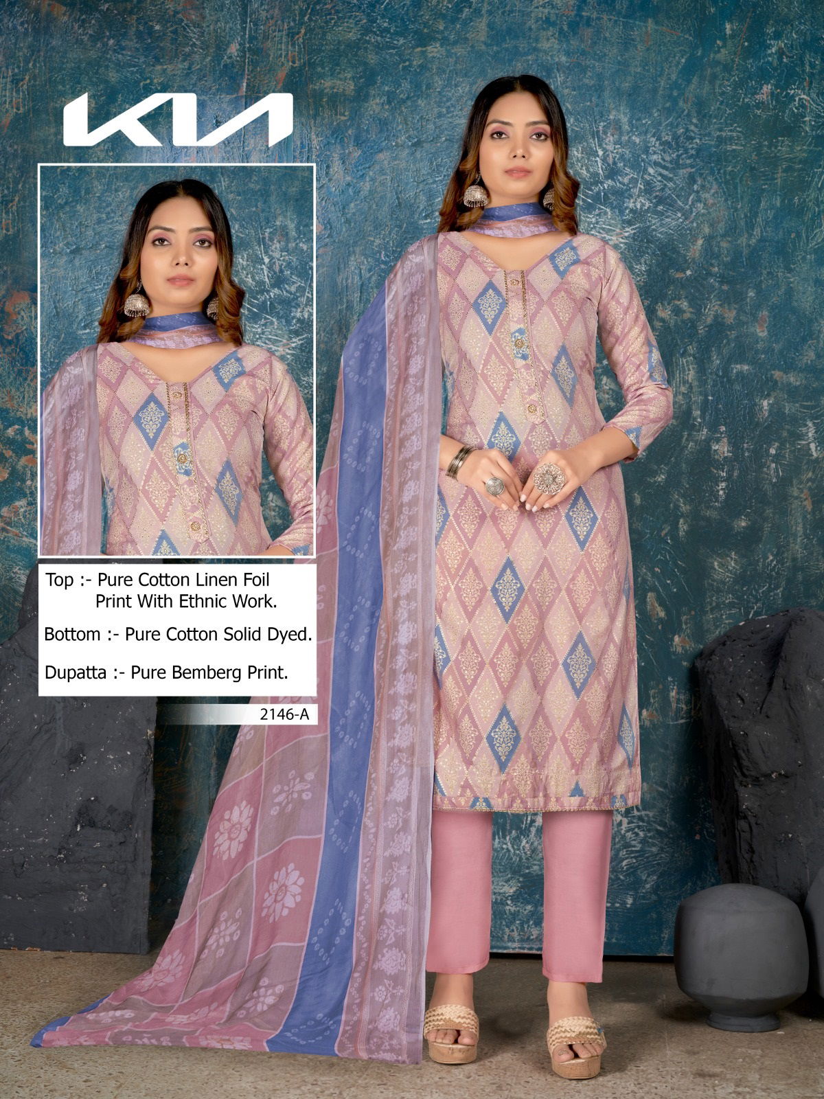 Kia 2146 By Bipson Readymade Salwar Suit Catalog